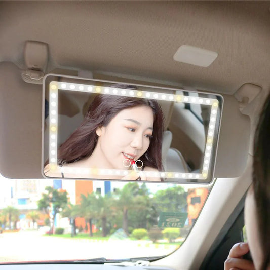 Miroir de Pare-Soleil de Voiture à LED